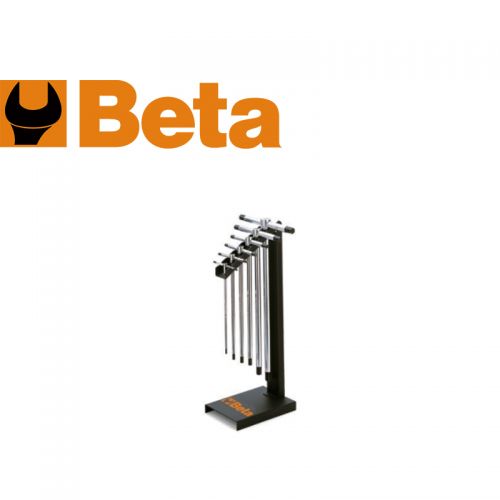 義大利 Beta 6件組 T型 L型 滑桿微調式六角扳手 (含T架)