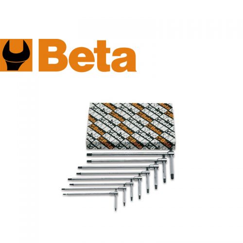 義大利 Beta T型 L型 滑桿微調式六角扳手 8件