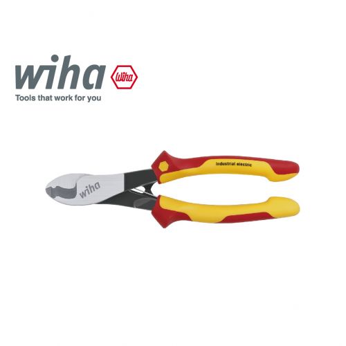 德國 Wiha 絕緣型 工業電纜剪210mm 43667