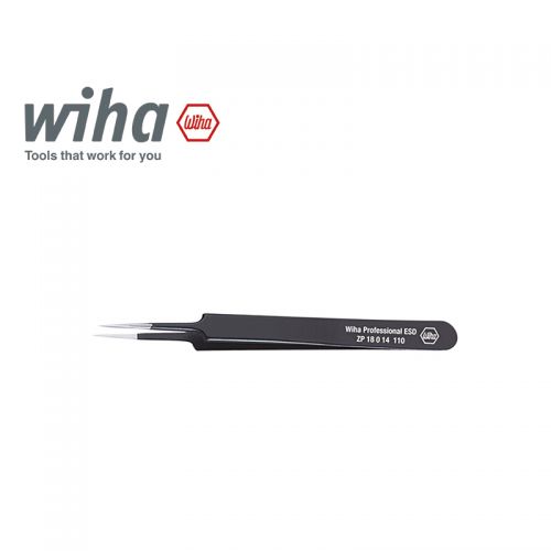 Wiha 電子專用 專業型抗靜電鑷子 精密尖/5型 ZP18014